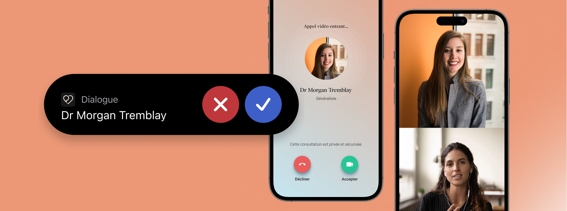 Consultation vidéo privée