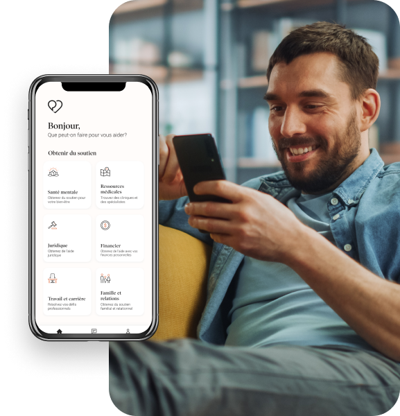 Patient avec l'application Dialogue